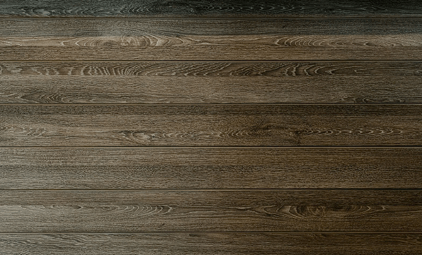 Close-up of rich, dark-brown hardwood flooring remodel